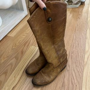 Frye Leather Brown Boots
